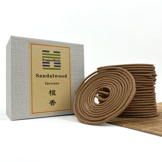 （Grade A）4hours sandalwood incense coils, 48 coils pack西澳檀香