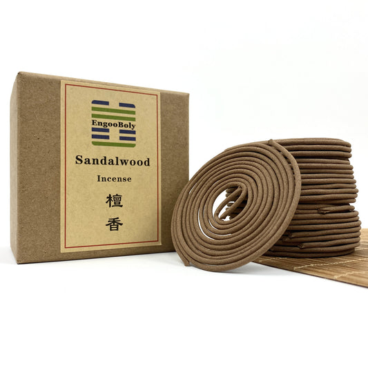 （Grade A）4hours Agarwood Oud incense coils, 48 coils pack
