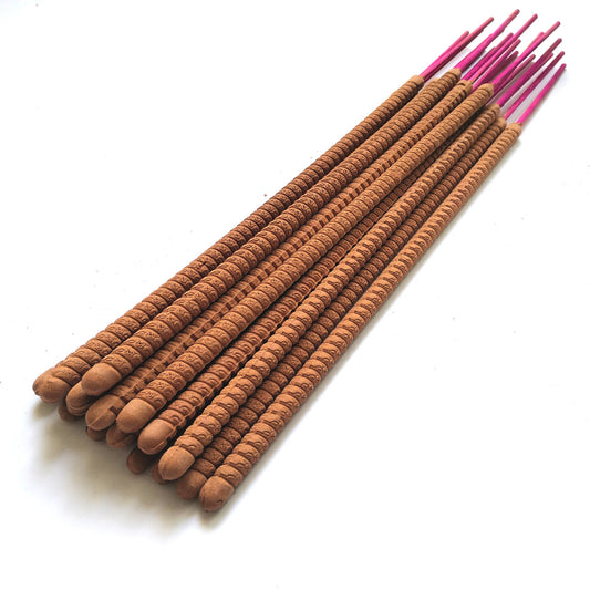 12 Hours Large Sandalwood Incense Joss Sticks (Grade B)