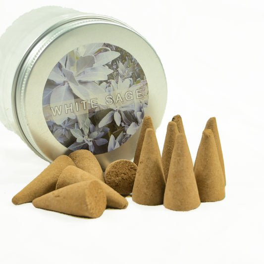 White Sage Incense Cone - 20 pack