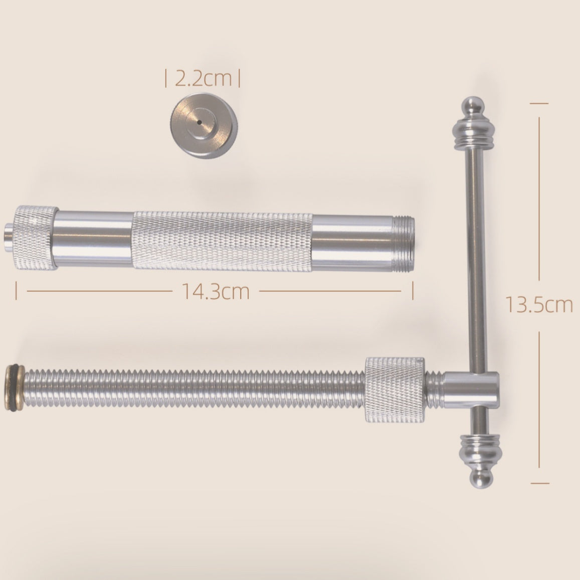 Handmade Aluminum Alloy Tools for Incense Sticks